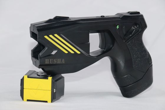 comprar Pistola paralizante HUSHA TX100P impermeable IP57 con voltaje de salida de 55KV y batería recargable para aplicación de la ley Fabricación en línea