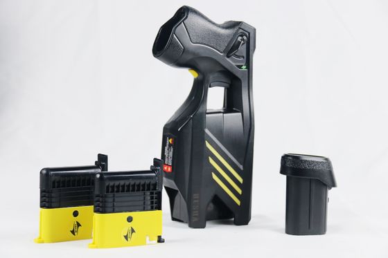 comprar HUSHA TX200P Pistola de aturdimiento IP57 impermeable con doble cartucho y pantalla digital para la aplicación de la ley Fabricación en línea