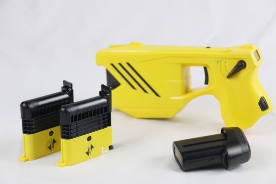 comprar HUSHA TX200P Arma de aturdimiento multifuncional con doble cartucho de alcance efectivo de 5 metros e IP57 a prueba de agua Fabricación en línea