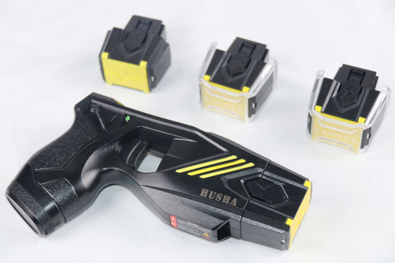 HUSHA TX100P impermeable IP57 batería recargable 55KV voltaje de salida dispositivo de energía conducida pistola paralizante
