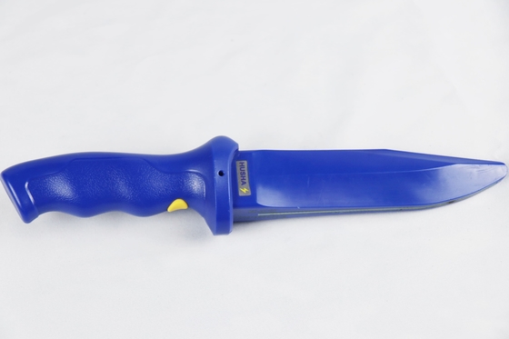 Cuchillo de entrenamiento militar recargable Equipo de entrenamiento policial con función de choque