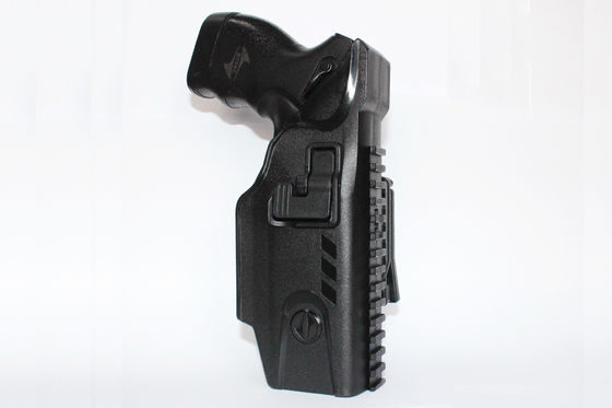 Pistola paralizante profesional HUSHA TX100C con voltaje de salida de 55±5KV, puntero láser y alcance máximo de 7 metros