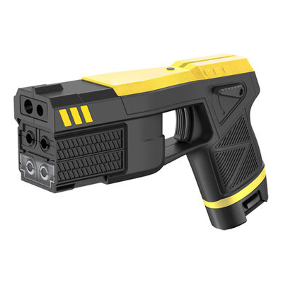 Pistola rociadora de pimienta resistente al agua HUSHA PX400 IPX5 con sistema de doble cartucho y rango de disparo de 6 m para las fuerzas del orden